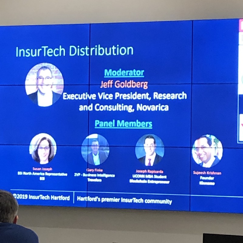 Slide showing the intended panelists.