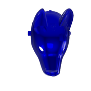 Blue colored robot dog head as icon for the app.